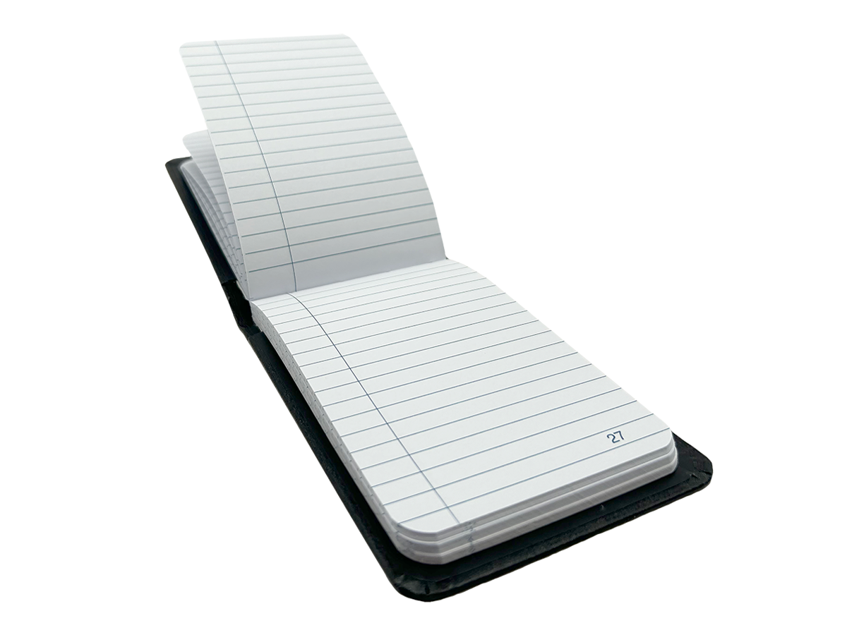 Police Notebook Sample